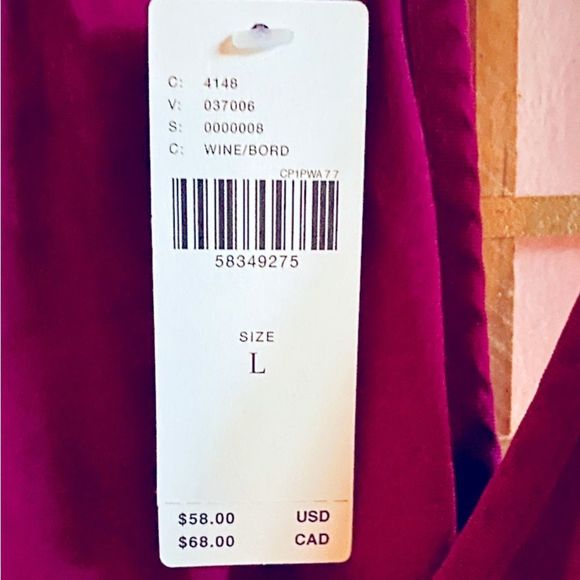 NWT! Rich Wine,Velvety Smooth,SO Soft-Anthropologie’s Jenny Button Cami/tank top - Picture 8 of 11